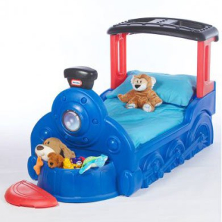 Little Tikes Bed Locomotive Choo Choo + matrac