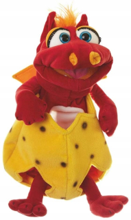 Živé bábky Gregor v vaječných bábkach 36 cm maskot