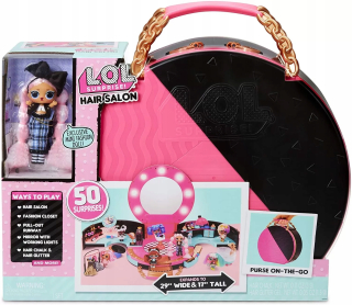 Lol prekvapivo kadernícky salón sada gioco con mini bambola