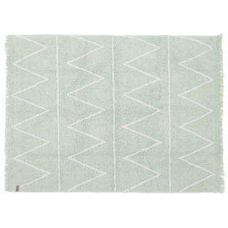 Lorena Canals Cotton Rug Hippy Mint 120 x 16