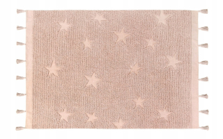Lorena Canals Cotton Rug Hippy Stars Vintage