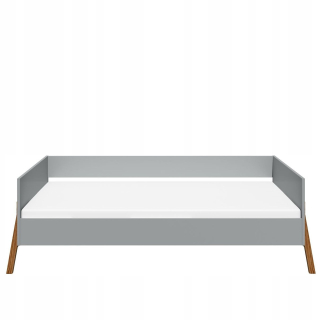 Lotta Bed 80x160 Gray, Bellamy