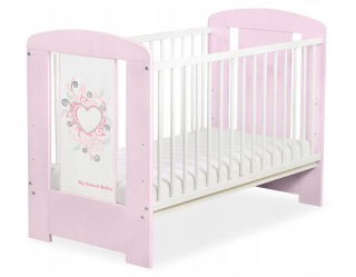COT 120X60CM Chic-Graphic Pink č. 5010-08-3
