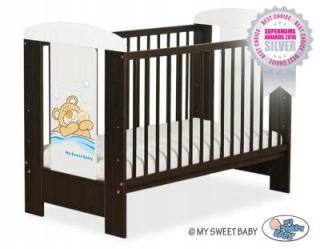 Postieľka 120x60cm Barnaba Blue Bear č. 5005-04