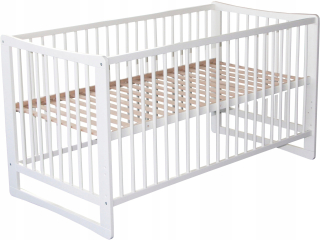 COT 140 x 70 cm biela - Nicoletta Couch