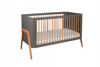 Cot 140x70 Torsten TEAL Grey/Tek Troll Nurse
