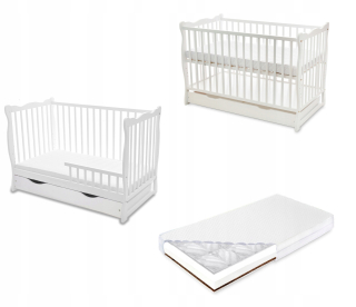 Cot Julia Deluxe Tapczanik Sofa + GPK matrac