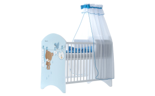 Detská posteľ štandardná baby boo 120x60 vzory