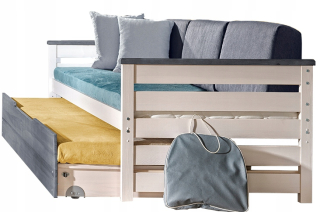 Ali Bed + Double Skladacie drevené vankúšiky