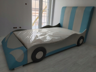 Automatické lôžko First Car Racer 100x200 Velvet