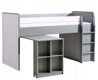 Hra G15 posteľ s stolom 90x200 mezzanine 2 farba