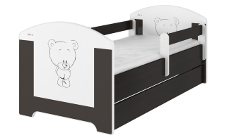 Posteľ Oskar baby boo 140x70 matrac PK PB zásuvka