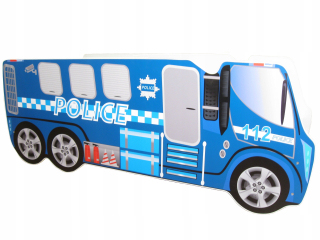 Policajný nákladný automobil 140 x 70 matrac