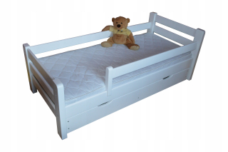 Detská posteľ pre deti 180x80 s bariérou kreslenia