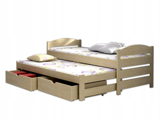 Detské posteľné zasunuteľné matrace tik160x80 silné