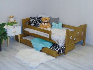 Detská posteľ mikuś 160x80 farebný dub