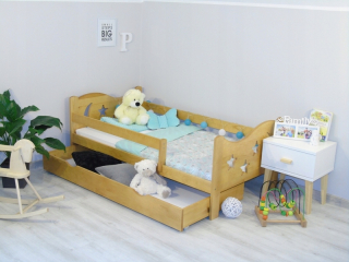 Detská posteľ mikuś 180x80 Alderová farba