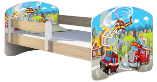 Detská posteľ 160x80 + matrac dub Sonoma ACMA