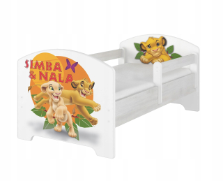 Detská posteľ 160x80 Baby Boo Mat. PK kráľ leva
