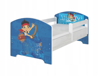 Detská posteľ 160x80 Baby Boo Mat. PK pirát Jake