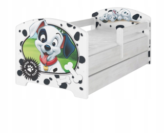 Detská posteľ 160x80 remíza. Rohož. PK Dalmatians