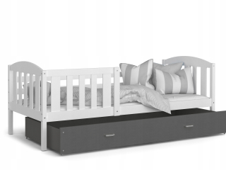 Detská posteľ 160x80 White Grey Winnie P