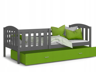 Detská posteľ 160x80 Grey Green Winnie