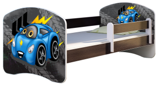 Detská posteľ 180x80 + matrac Acma Wenge