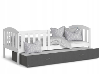 Detská posteľ 190x80 White Grey Winnie P2