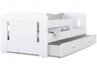 Detská posteľ 200x80 zásuvka + matrac Filip