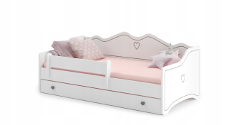 Emma 180x80 Detská posteľ so zásuvkou + matrac