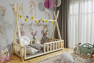 Detská posteľ tipi 160x80 + matrac