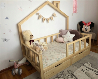 Detská posteľ BOHO 180x80 so zásuvkou