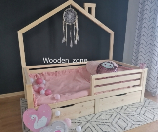 Detská posteľ boho 180x80 so zásuvkami