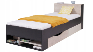 Single -Bed Power 90x200 s zásuvkou planéty 14