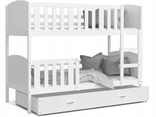 Bunk Bed 200x90 White Tami