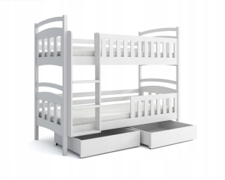 Figa Bunk Bed 5 2 Farby rám. Zahrnuté