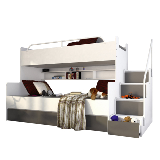 Bunk Bed - Magnum 2/3 ľudí + matrace