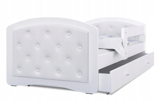 Čalúnená posteľ 160x80 zásuvka + matrac megi