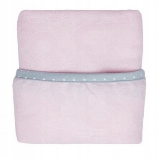 Lullalove bambusová swaddle 70x70 ružová plienka