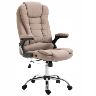 Kancelárska stolička Lumarko, Taupe Color, Polyester