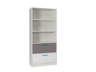 M/RE7 Oak Rack Craft White Frey Zásuvky 83 cm