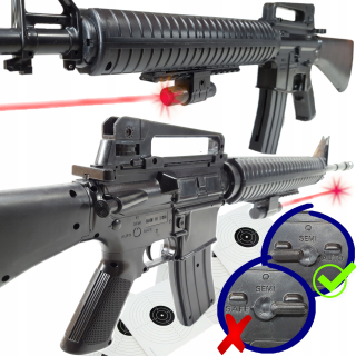 Detská puška - M16 AMERICKÁ GUĽOVÁ PUŠKA ASG Sniper Rifle