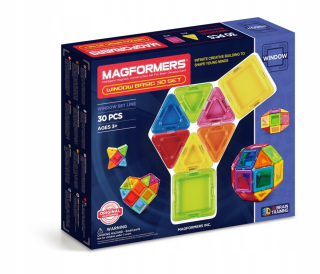 MagFormers 30 prvky eudukačného okna Základné