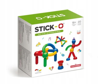 MAGFORMERS Bloky Stick-o Basic 30 prvkov