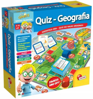 Little Genius - Quiz Geography, Lisciani