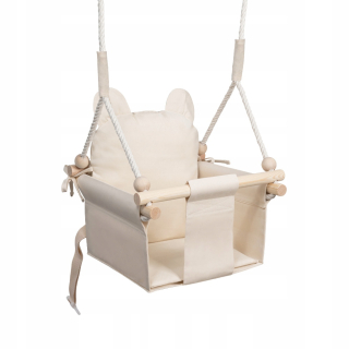 Momi, Swing for Children Scandinavian Coral +Basts