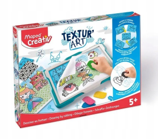 Mapovaná kreatívna súprava kresby textur'art