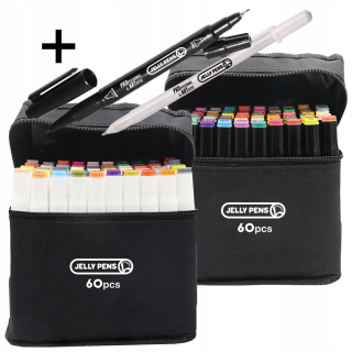 Markery Pro Art Set 60 ks + Puzdro na výber farieb