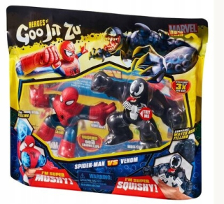 Marvel Heroes Goo Jit Zu Spiderman Venom Squishy